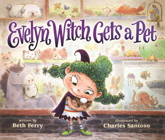 Book cover for Evelyn Witch Gets a Pet