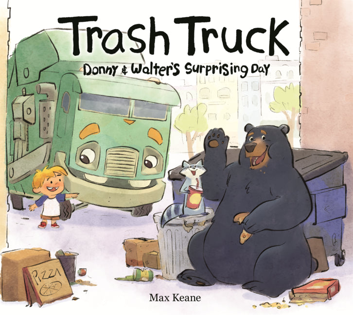 Book cover for Trash Truck: Donny & Walter's Surprising Day