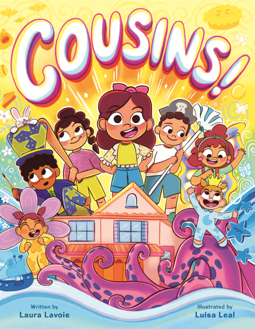 Book cover for Cousins!: A Big Family Story