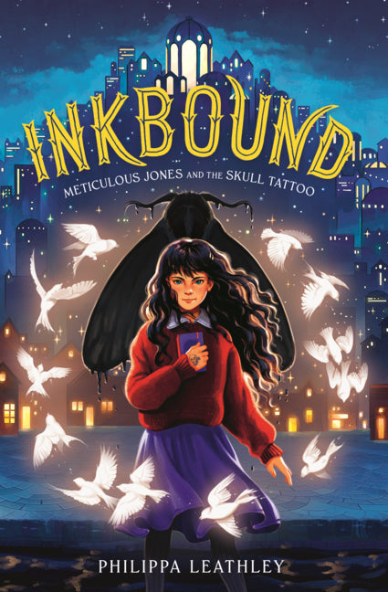 Book cover for Meticulous Jones and the Skull Tattoo