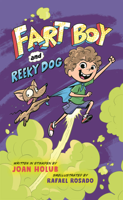 Book cover for Fart Boy and Reeky Dog