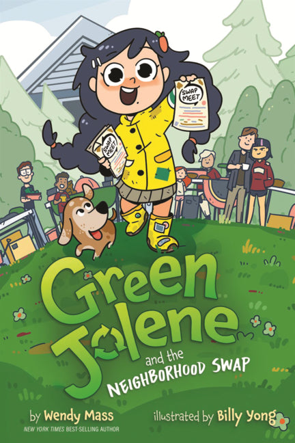 Book cover for Green Jolene and the Neighborhood Swap