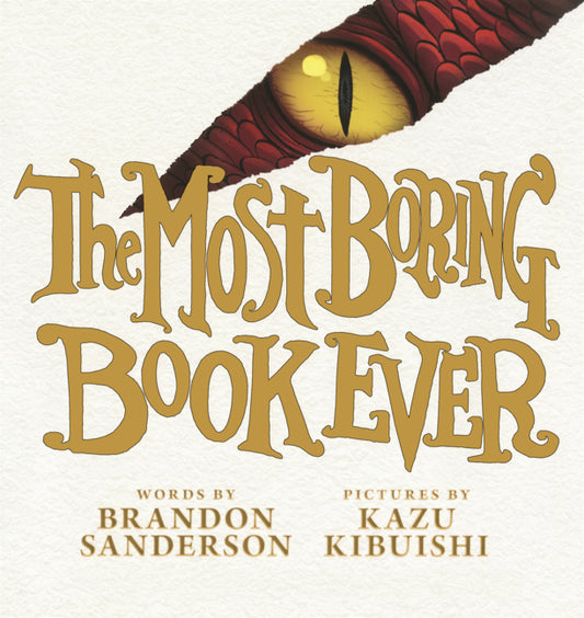 Book cover for Most Boring Book Ever