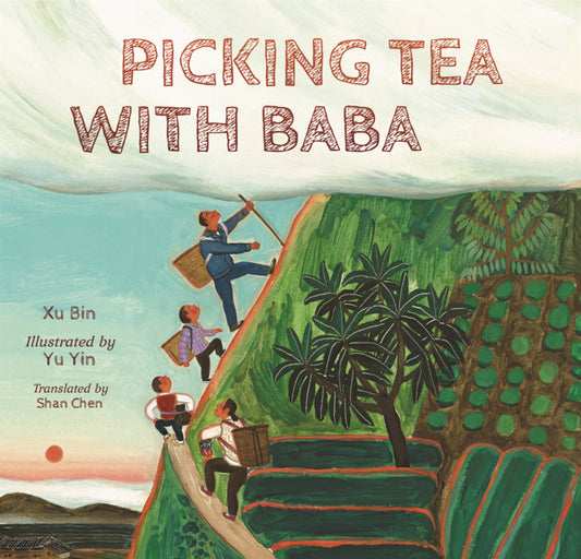 Book cover for Picking Tea with Baba
