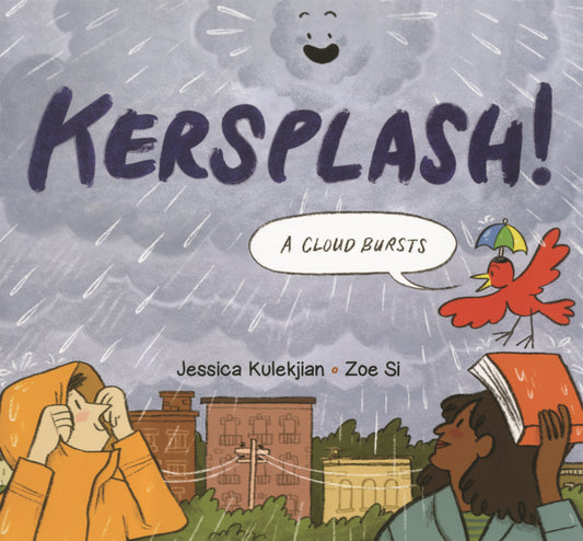 Book cover for Kersplash! a Cloud Bursts