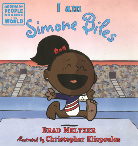 Book cover for I Am Simone Biles