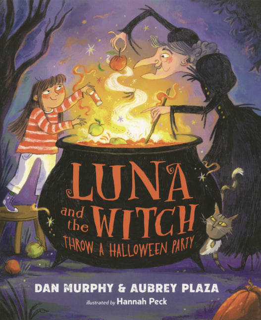 Book cover for Luna and the Witch (Throw a Halloween Party)