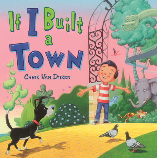 Book cover for If I Built a Town