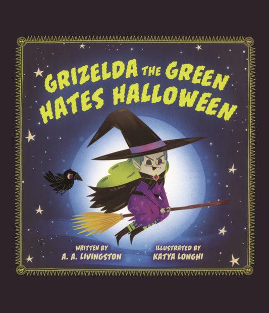 Book cover for Grizelda the Green Hates Halloween