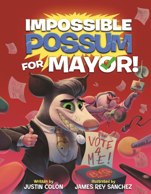 Book cover for Impossible Possum for Mayor!