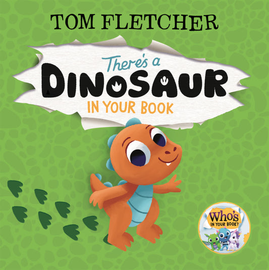 Book cover for There's a Dinosaur in Your Book