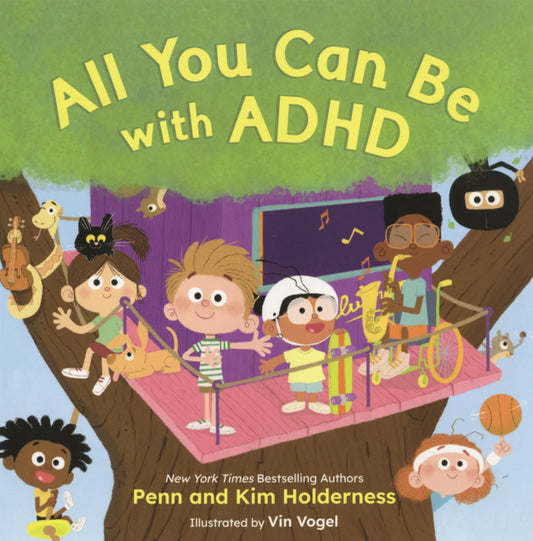 Book cover for All You Can Be with ADHD