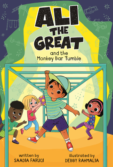 Book cover for Ali the Great and the Monkey Bar Tumble