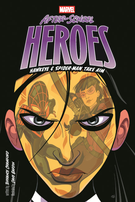 Book cover for Hawkeye & Spider-Man Take Aim