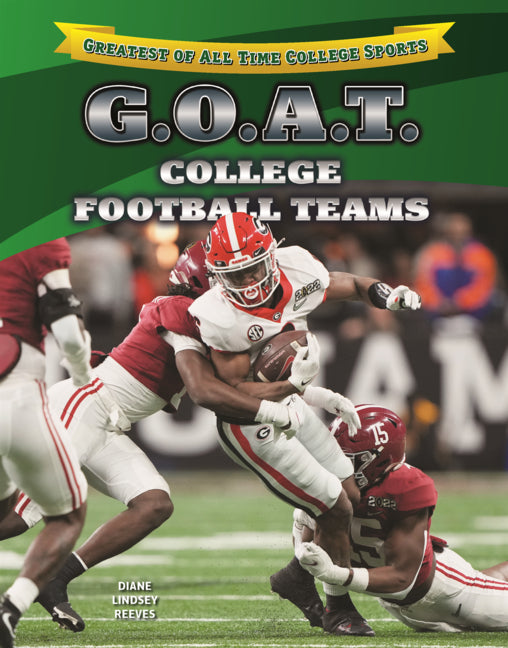Book cover for G.O.A.T. College Football Teams