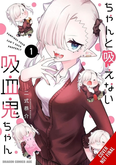 Book cover for Li'l Miss Vampire Can't Suck Right, Vol. 1