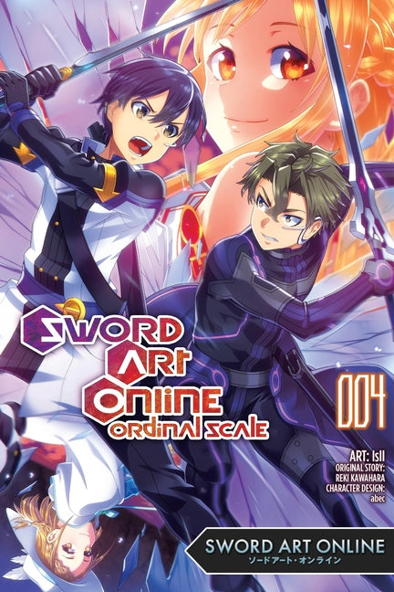 Book cover for Sword Art Online Ordinal Scale, Vol. 4 (Manga)