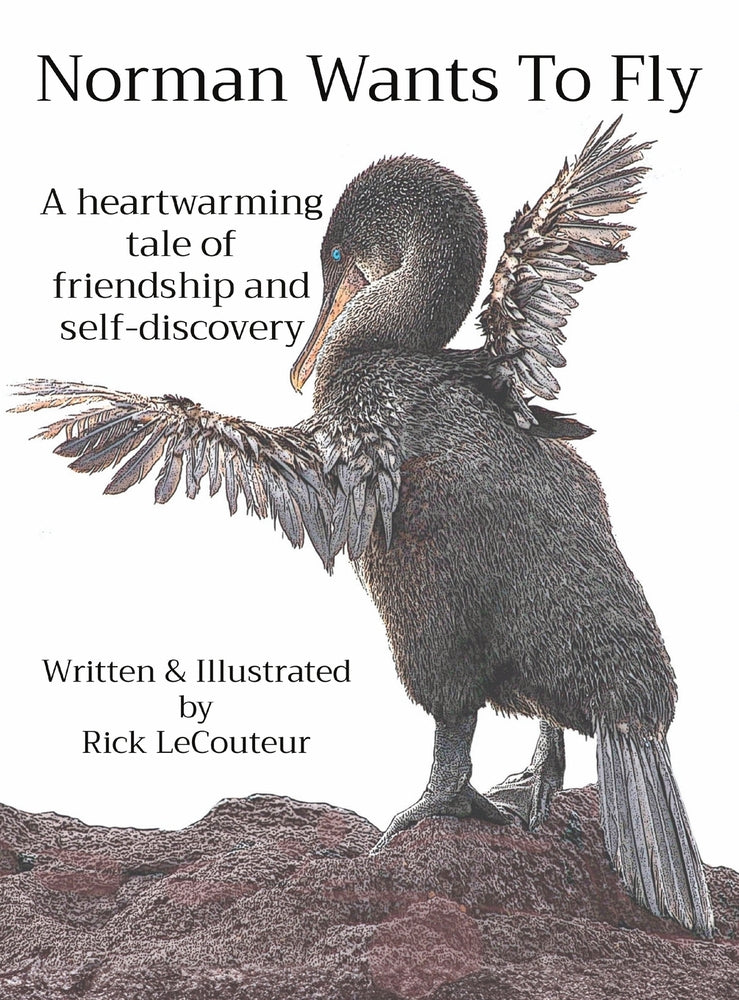 Book cover for Norman Wants To Fly: A heartwarming tale of friendship and self-discovery