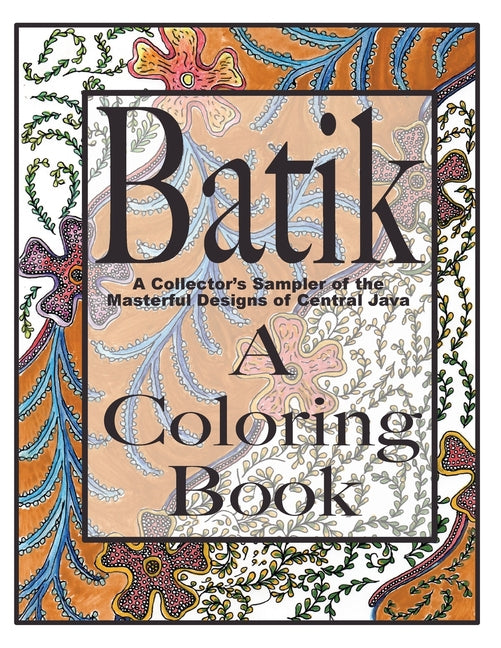 Book cover for Batik, A Coloring Book