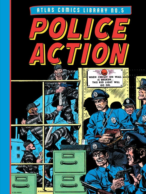 Book cover for Atlas Comics Library No. 5: Police Action
