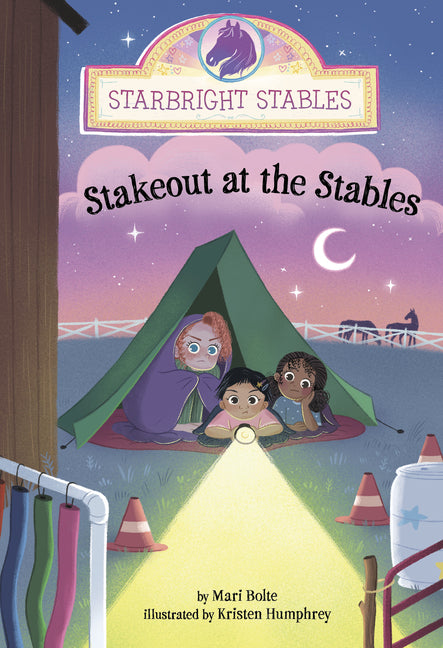 Book cover for Stakeout at the Stables