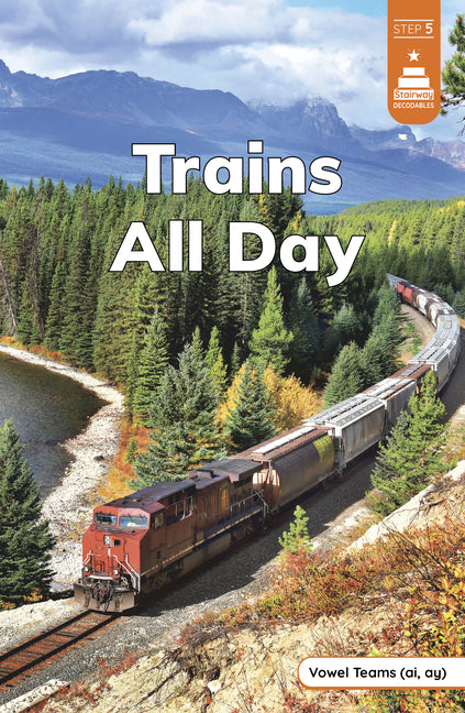 Book cover for Trains All Day