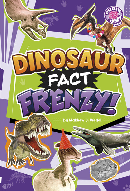 Book cover for Dinosaur Fact Frenzy!