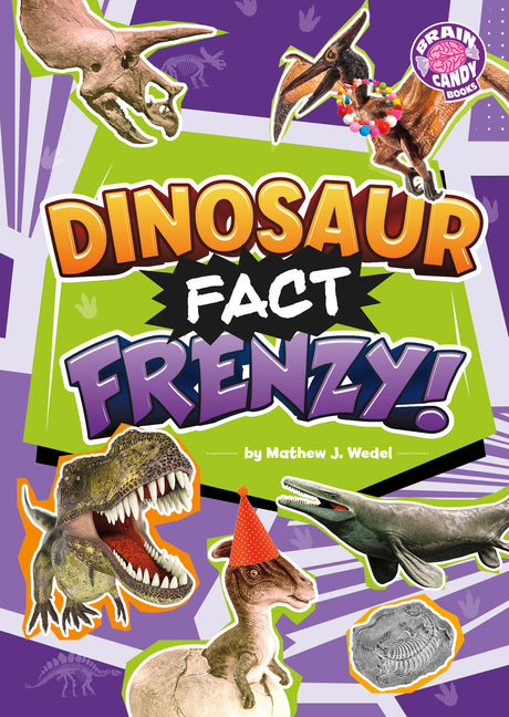 Book cover for Dinosaur Fact Frenzy!