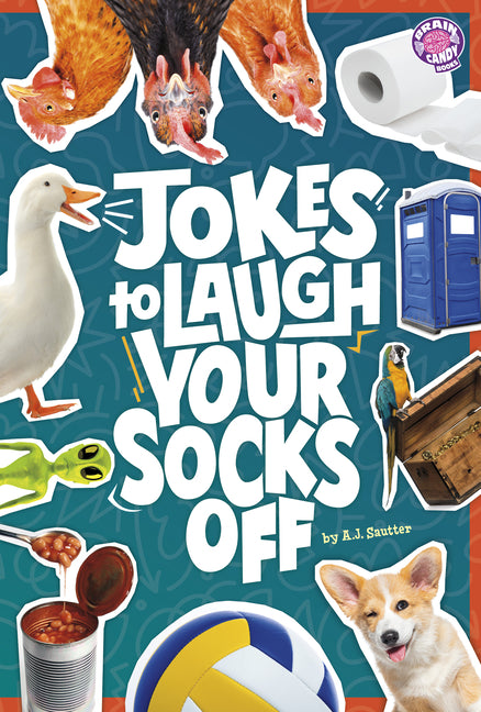 Book cover for Jokes to Laugh Your Socks Off