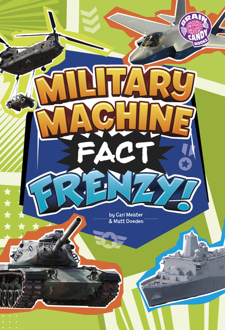 Book cover for Military Machine Fact Frenzy!