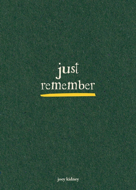 Book cover for Just Remember
