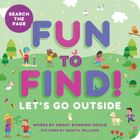Book cover for Fun to Find!: Let's Go Outside
