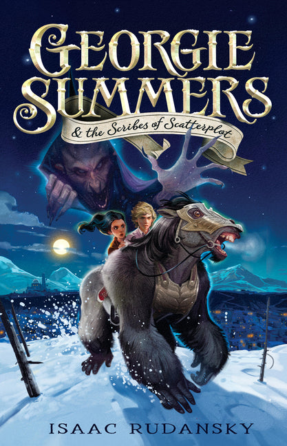 Book cover for Georgie Summers and the Scribes of Scatterplot