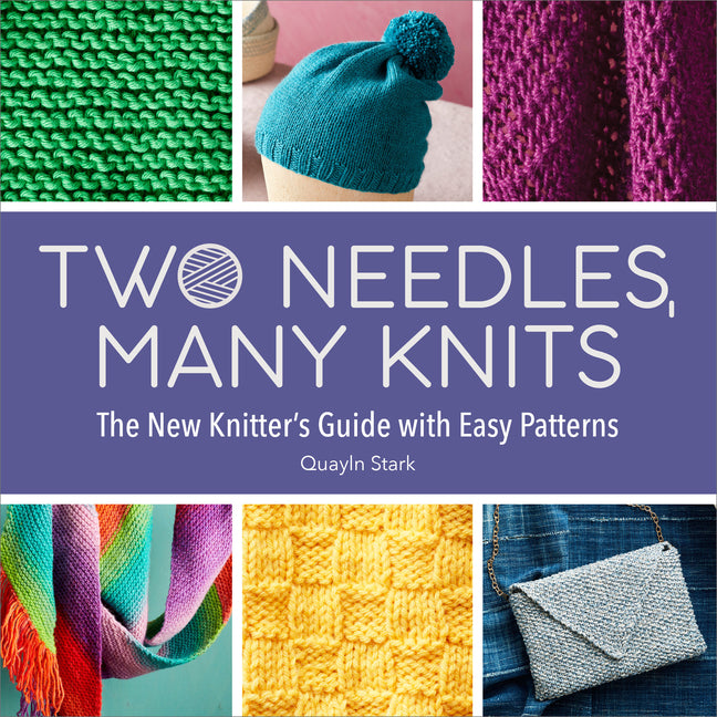 Book cover for Two Needles, Many Knits: The New Knitter's Guide with Easy Patterns