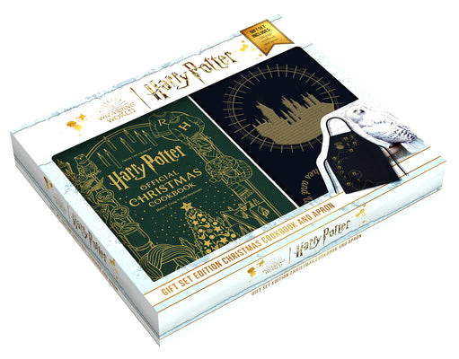 Book cover for Harry Potter: Gift Set Edition Christmas Cookbook and Apron: Plus Exclusive Apron [With Apron]
