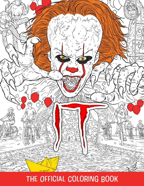 Book cover for It: The Official Coloring Book
