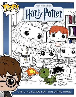 Book cover for The Official Funko Pop! Harry Potter Coloring Book