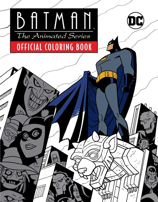 Book cover for Batman: The Animated Series: Official Coloring Book