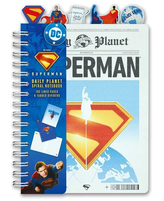 Book cover for DC: Superman: The Daily Planet Spiral Notebook