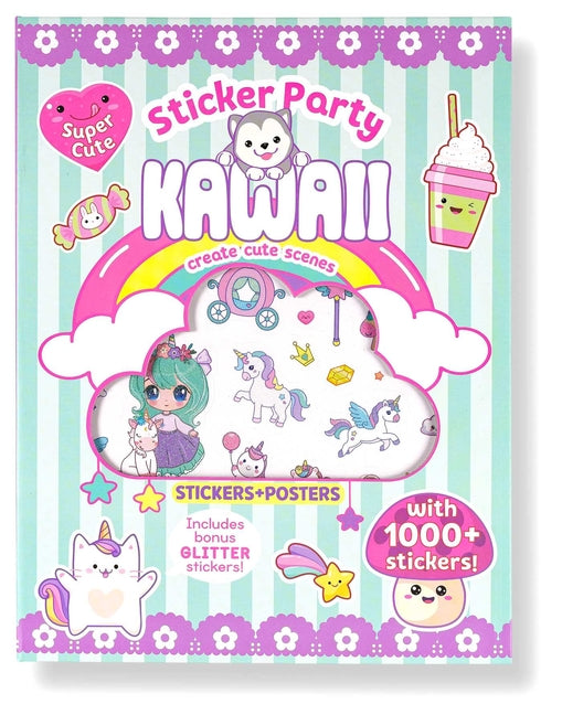 Book cover for Kawaii Sticker Party