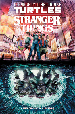 Book cover for Teenage Mutant Ninja Turtles X Stranger Things