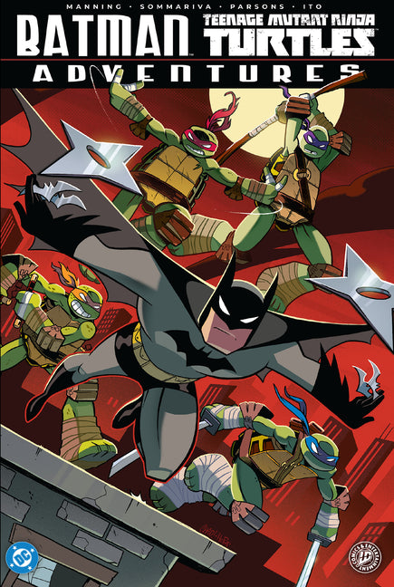 Book cover for Batman/Teenage Mutant Ninja Turtles Adventures