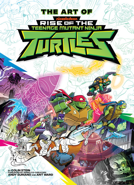 Book cover for Art of Rise of the Teenage Mutant Ninja Turtles
