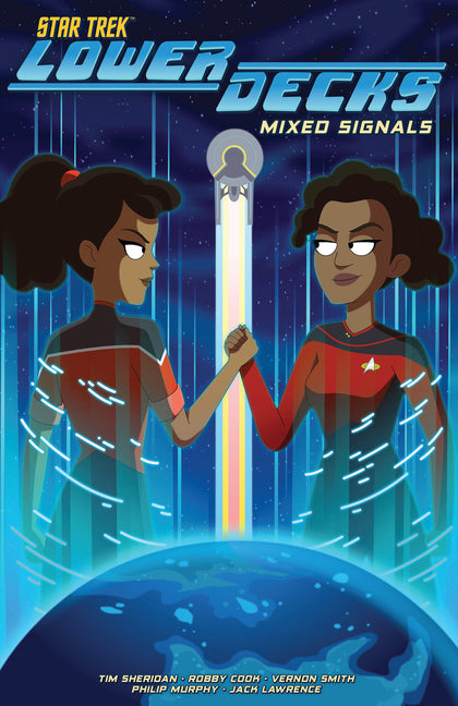 Book cover for Star Trek: Lower Decks, Vol. 2: Mixed Signals