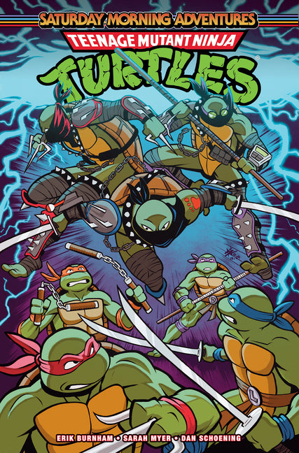 Book cover for Teenage Mutant Ninja Turtles: Saturday Morning Adventures, Vol. 7