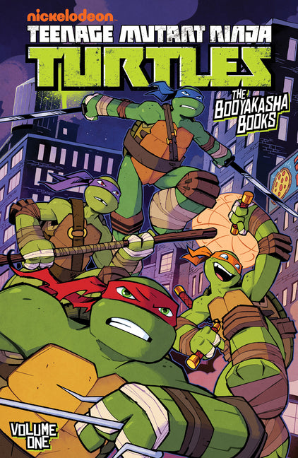 Book cover for Teenage Mutant Ninja Turtles: The Booyakasha Books, Vol. 1