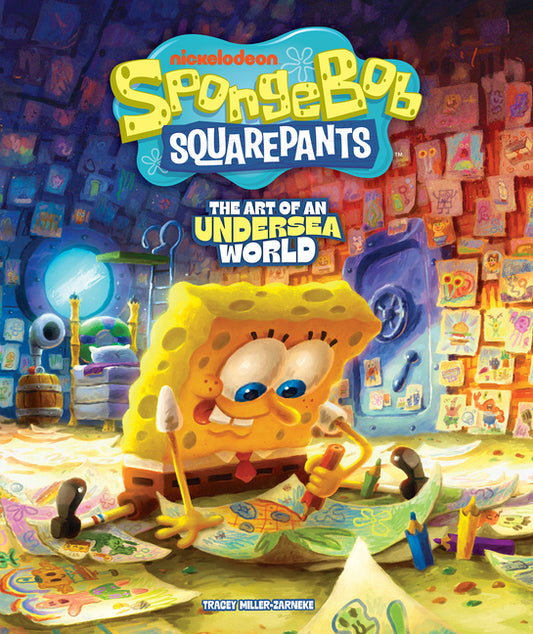 Book cover for Spongebob Squarepants: The Art of an Undersea World