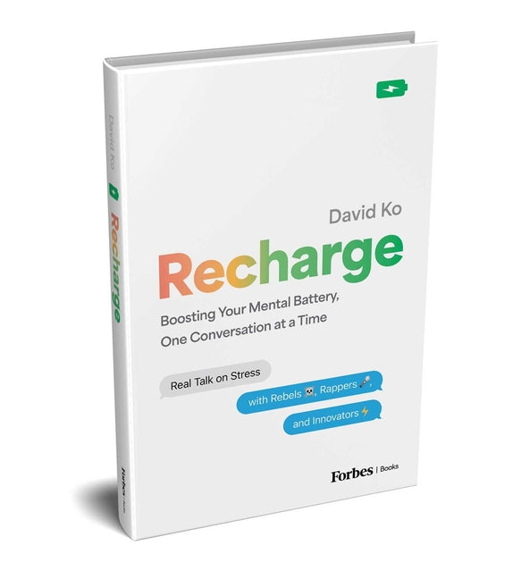 Book cover for Recharge: Boosting Your Mental Battery, One Conversation at a Time