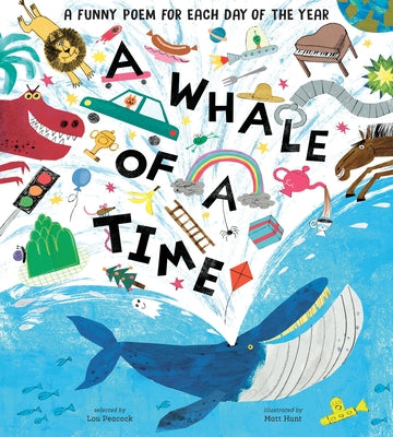 Book cover for A Whale of a Time: Funny Poems for Each Day of the Year