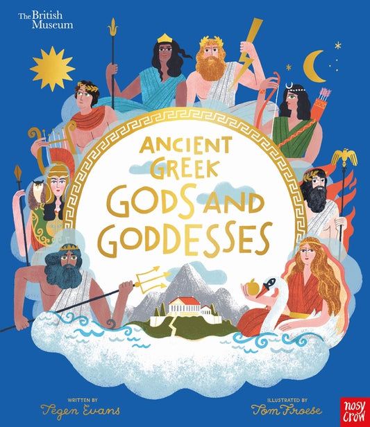 Book cover for Ancient Greek Gods and Goddesses